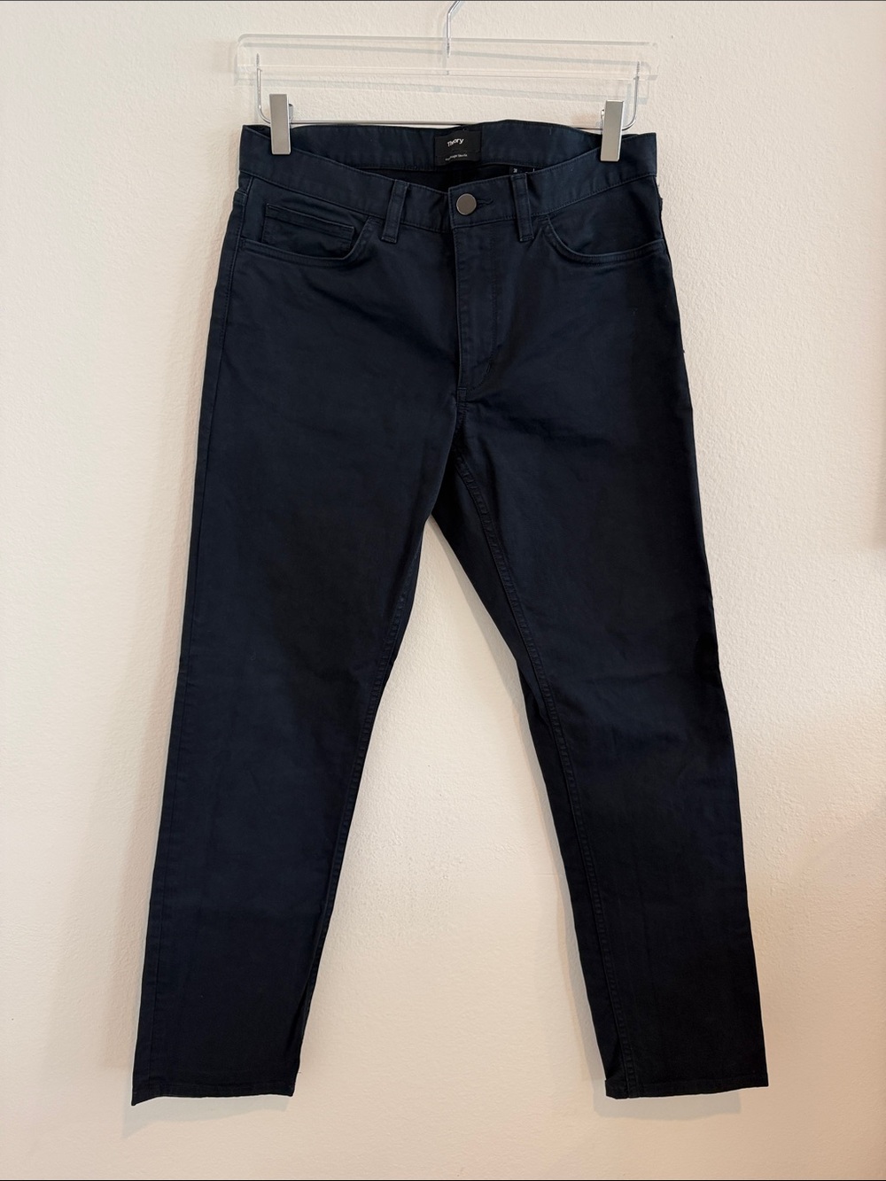 Theory Men’s Slim Straight Jeans in Navy